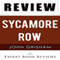 Sycamore Row by John Grisham - Review