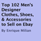 Top 102 Men's Designer Clothes, Shoes, & Accessories to Sell on Ebay