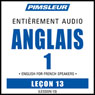ESL French Phase 1, Unit 13: Learn to Speak and Understand English as a Second Language with Pimsleur Language Programs