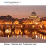 Rome - Vatican - Trastevere: mp3cityguides Walking Tour