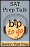 BTP To Go: SAT Prep Talk audio book by Boston Test Prep