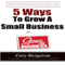 5 Ways to Grow Small Business (Unabridged) audio book by Cary Bergeron