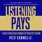 Listening Pays: Achieve Significance through the Power of Listening (Unabridged) audio book by Rick Bommelje