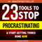 Ready, Set...PROCRASTINATE!: 23 Anti-Procrastination Tools Designed to Help You Stop Putting Things off and Start Getting Things Done (Unabridged) audio book by Akash Karia
