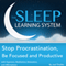 Stop Procrastination, Be Focused and Productive with Hypnosis, Meditation, Relaxation, and Affirmations: The Sleep Learning System (Unabridged) audio book by Joel Thielke
