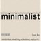 Minimalist (Unabridged) audio book by Sam Siv