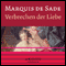 Verbrechen der Liebe audio book by Marquis de Sade