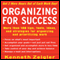 Organizing for Success (Unabridged) audio book by Kenneth Zeigler