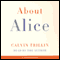 About Alice (Unabridged) audio book by Calvin Trillin