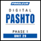 Pashto Phase 1, Unit 29: Learn to Speak and Understand Pashto with Pimsleur Language Programs audio book by Pimsleur