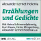 Erzhlungen und Gedichte audio book by Alexander Lernet-Holenia