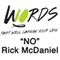No: 10 Words audio book by Rick McDaniel