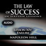 The Law of Success, Lesson XIV: Failure