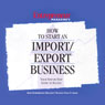 How to Start an Import/Export Business