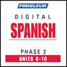 Spanish Phase 1, Unit 06-10: Learn to Speak and Understand Spanish with Pimsleur Language Programs