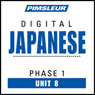 Japanese Phase 1, Unit 08: Learn to Speak and Understand Japanese with Pimsleur Language Programs