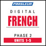 French Phase 2, Unit 01-05: Learn to Speak and Understand French with Pimsleur Language Programs