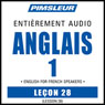 ESL French Phase 1, Unit 28: Learn to Speak and Understand English as a Second Language with Pimsleur Language Programs