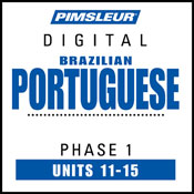 ESL Port (Braz) Phase 1, Unit 11-15: Learn to Speak and Understand English as a Second Language with Pimsleur Language Programs