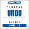 Urdu Phase 1, Unit 01-05: Learn to Speak and Understand Urdu with Pimsleur Language Programs