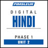 Hindi Phase 1, Unit 02: Learn to Speak and Understand Hindi with Pimsleur Language Programs