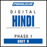 Hindi Phase 1, Unit 09: Learn to Speak and Understand Hindi with Pimsleur Language Programs