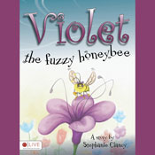 Violet, the Fuzzy Honeybee