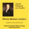 Wilhelm Meisters Lehrjahre