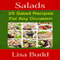 Salads: 25 Salad Recipes for Any Occasion (Unabridged) audio book by Lisa Budd