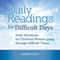 Daily Readings for Difficult Days (Unabridged) audio book by Jennifer Carter