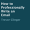 How to Professionally Write an Email (Unabridged) audio book by Trevor Clinger