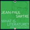 What Is Literature?: And Other Essays (Unabridged) audio book by Jean-Paul Sartre