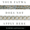 Your Fatwa Does Not Apply Here: Untold Stories from the Fight against Muslim Fundamentalism (Unabridged) audio book by Karima Bennoune