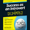 Success as an Introvert for Dummies (Unabridged) audio book by Joan Pastor PhD