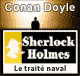 Le trait naval - Les enqutes de Sherlock Holmes audio book by Sir Arthur Conan Doyle