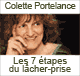 Les 7 tapes du lcher-prise audio book by Colette Portelance