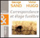 Correspondance et loge funbre audio book by George Sand, Victor Hugo