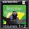 Rapid Brazilian (Portuguese): Volumes 1 & 2) audio book by earworms Learning