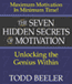 The Seven Hidden Secrets of Motivation: Unlocking the Genius Within audio book by Todd Beeler