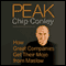 Peak: How Great Companies Get Their Mojo from Maslow (Unabridged) audio book by Chip Conley