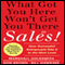 What Got You Here Won't Get You There in Sales: How Successful Salespeople Take it to the Next Level (Unabridged) audio book by Marshall Goldsmith