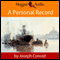 A Personal Record (Unabridged) audio book by Joseph Conrad