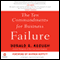 The Ten Commandments for Business Failure (Unabridged) audio book by Donald Keough