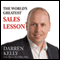 The World's Greatest Sales Lesson audio book by Darren Kelly