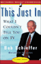 This Just In: What I Couldn't Tell You on TV (Unabridged) audio book by Bob Schieffer