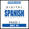 Spanish Phase 1, Unit 26: Learn to Speak and Understand Spanish with Pimsleur Language Programs