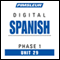 Spanish Phase 1, Unit 29: Learn to Speak and Understand Spanish with Pimsleur Language Programs