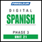 Spanish Phase 3, Unit 21: Learn to Speak and Understand Spanish with Pimsleur Language Programs