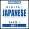 Japanese Phase 1, Unit 07: Learn to Speak and Understand Japanese with Pimsleur Language Programs