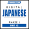 Japanese Phase 1, Unit 12: Learn to Speak and Understand Japanese with Pimsleur Language Programs